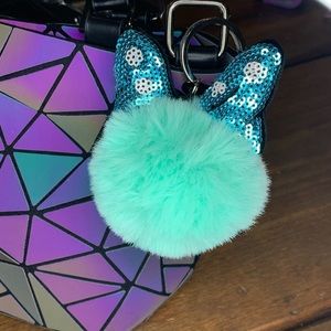Minnie Pom Pom keychain